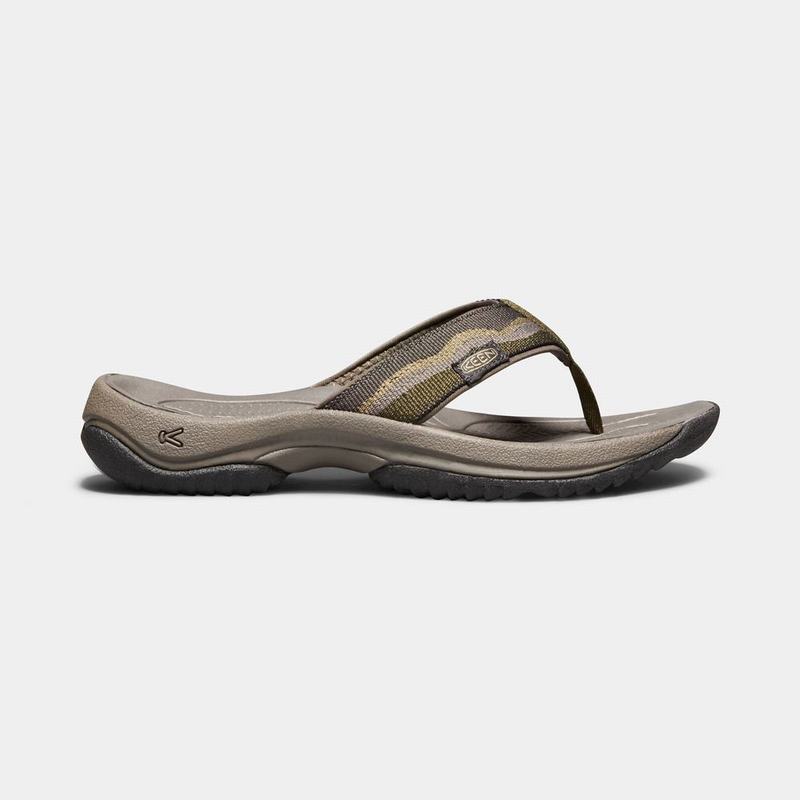 Keen Kona Flip II - Erkek Parmak Arası Terlik - Koyu Zeytin Yeşili - Türkiye (628913ABK)